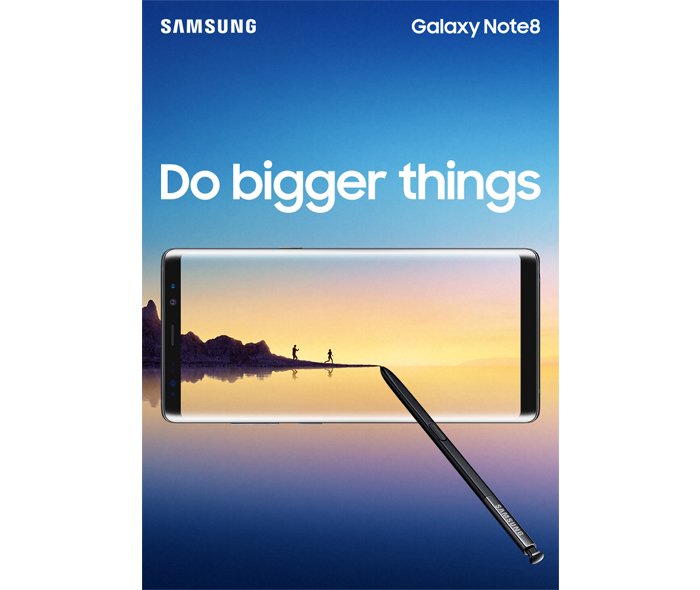 Le Samsung Galaxy Note 8 est dans les bacs !